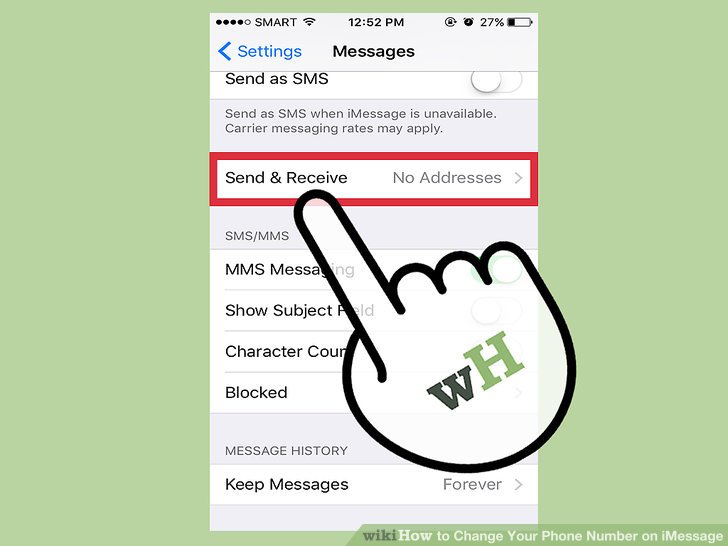 how to get a imessage number
